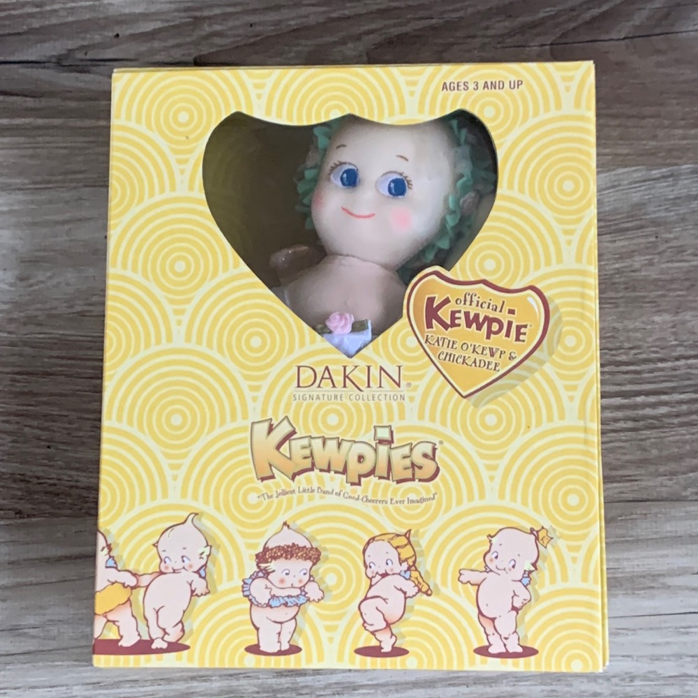 Dakin Official Kewpie Doll Katie O’kewp  & Chickadee Signature Collection New